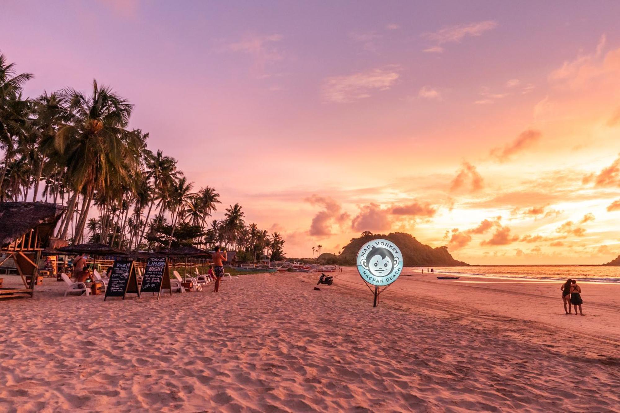 Mad Monkey Hostel Nacpan Beach (Adults Only) El Nido Kültér fotó